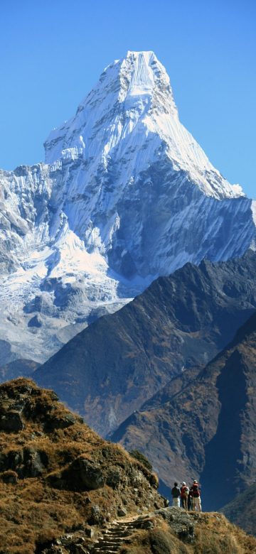 天天走势 App 首页截图：顶部是当日概览数据卡，下方依次排列自选列表，每条右侧带迷你走势缩略图